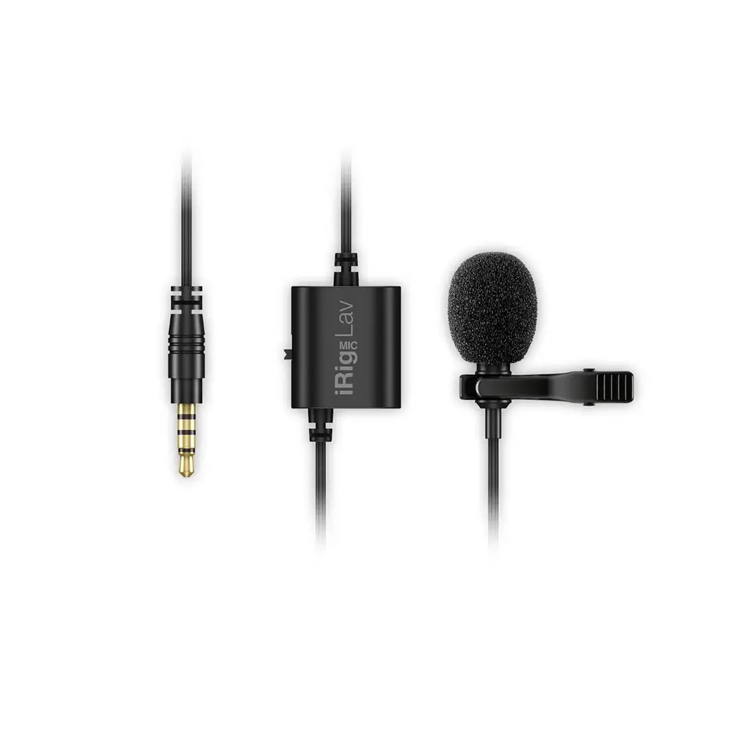 میکروفون یقه‌ ای آی کی مالتی مدیا مدل iRig Mic Lav